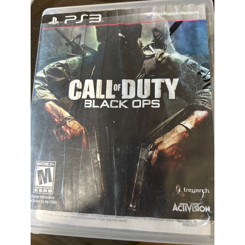 Call of‎ Duty Black Ops PlayStation 3 PS3 Video Game Complete CIB